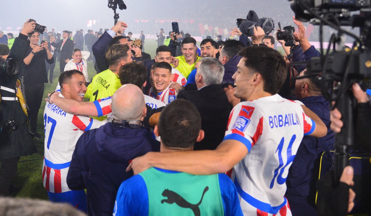 Paraguay logró la clasificación con tres técnicos en la campaña. Foto: Daniel DUARTE / AFP