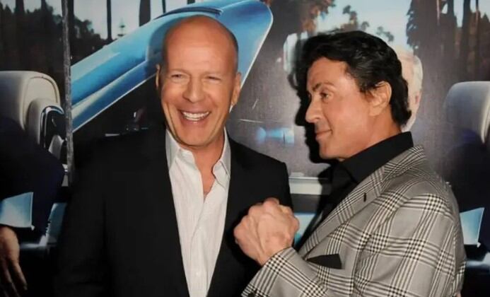 Bruce Willis y Sylvester Stallone grabaron juntos "Los Indestructibles" (Foto: Fox News)