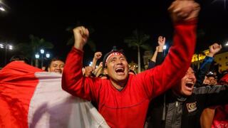 Así se vivió el triunfo de Perú en la Plaza de Armas [FOTOS]