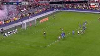Penal y gol: doblete de Beltrán en el River vs. Godoy Cruz por Liga Argentina | VIDEO