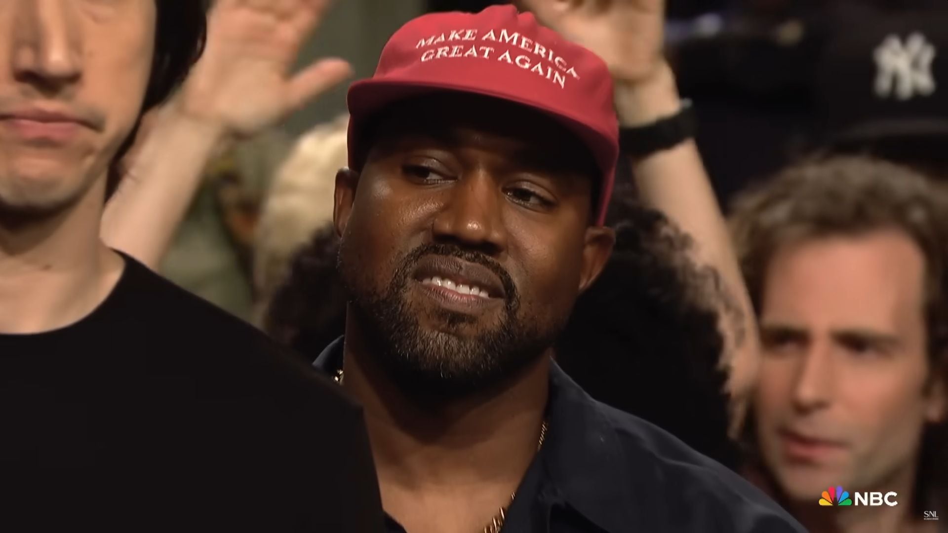 La más polémica de las presentaciones de Kanye West en SNL.