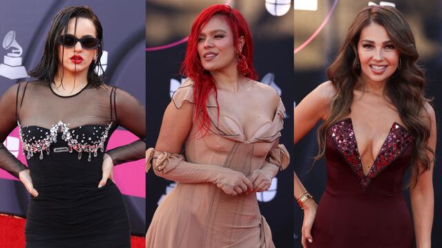 Latin Grammy 2022: famosos lucieron sus mejores trajes en la alfombra roja | FOTOS 