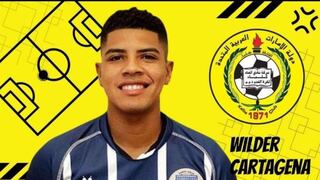 Ya es oficial: Wilder Cartagena es presentado en el Ittihad Kalba de Emiratos Árabes