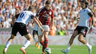AC Milan igualó 1-1 ante Cesena y se aleja de la punta