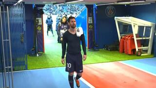 Tras derrota de PSG: Messi se retira del campo mientras sus compañeros agradecen a la hinchada | VIDEO
