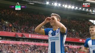 Liverpool no reacciona: doblete de Leandro Trossard para 2-0 de Brighton | VIDEO