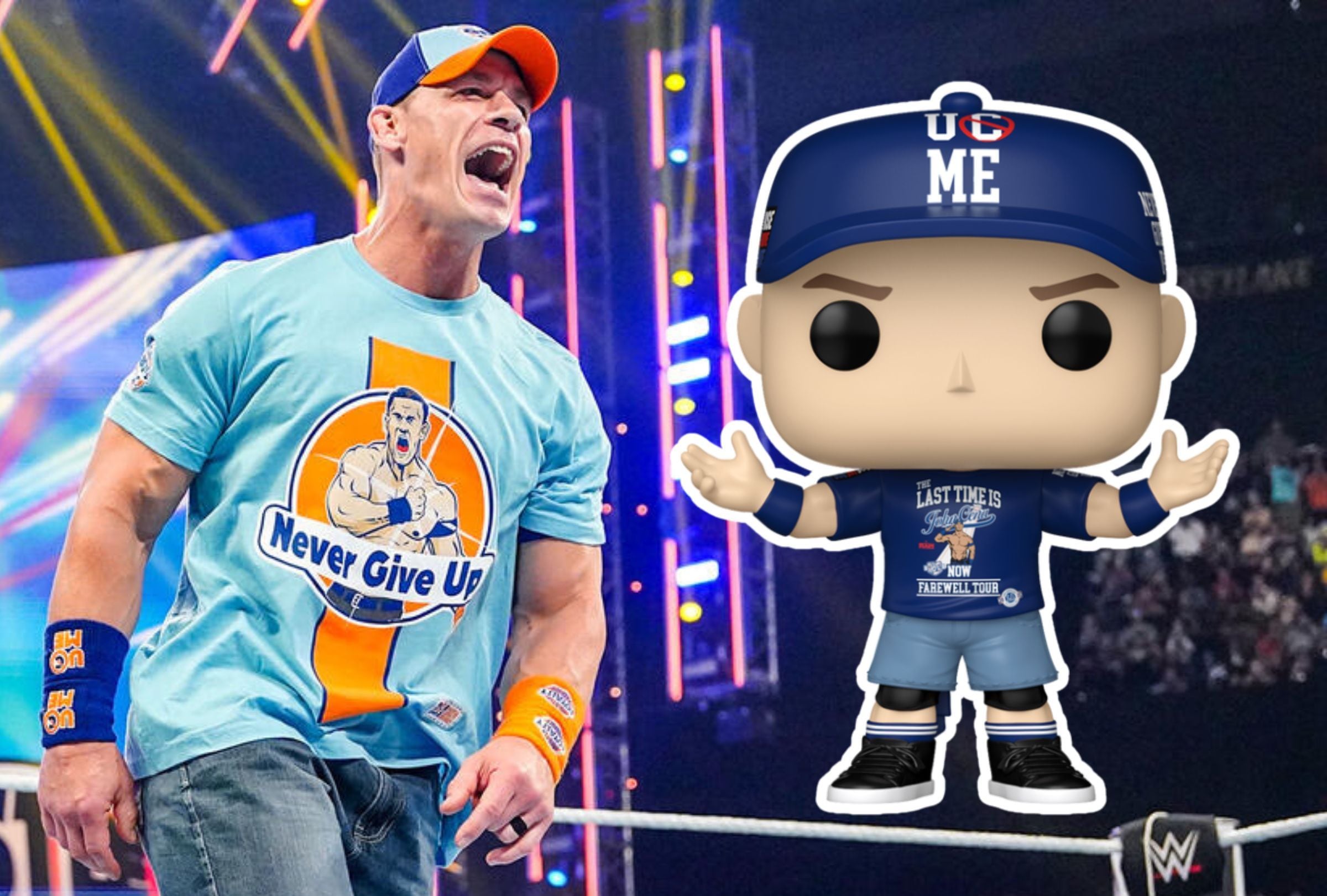 El 2025 será el último año de John Cena como luchador profesional (Foto: WWE / Funko)