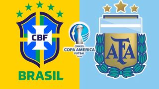 Brasil vs Argentina EN VIVO por la final de la Copa América 2024 de FUTSAL | Hora, canal y fecha