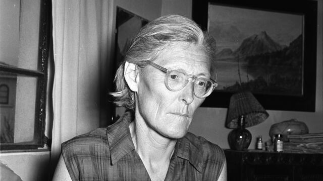 LIMA, 14 DE ENERO DE 1960
ENTREVISTA A ARQUEOLOGA MARIA REICHE, ESTUDIOSA DE LAS LINEAS DE NASCA.
FOTO: EL COMERCIO