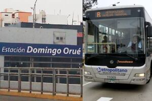 Hombre de 59 años murió en estación Domingo Orué del Metropolitano: “Lamentamos el fallecimiento del usuario”
