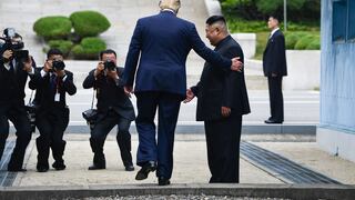 "¿Quiere que cruce la línea?", preguntó Trump a Kim antes de hacer historia | VIDEO