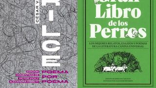Pisapapeles: una edición de “Trilce”, analizada poema por poema, y el más completo libro sobre perros