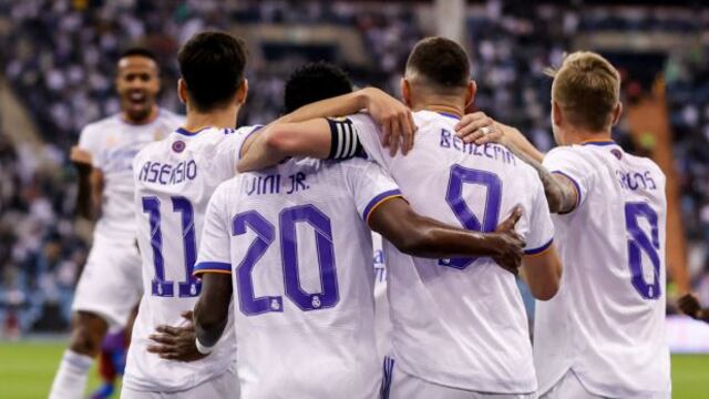 Real Madrid 3-2 Barcelona: victoria merengue y clasificación a la final de la Supercopa