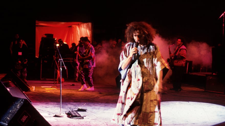 Cabe resaltar que muchos de los conciertos de Miki Gonzalez no hacen uso del playback, práctica habitual en la mayoría de artistas que se presentaban en diversos conciertos de larga duración (Foto: Difusión)