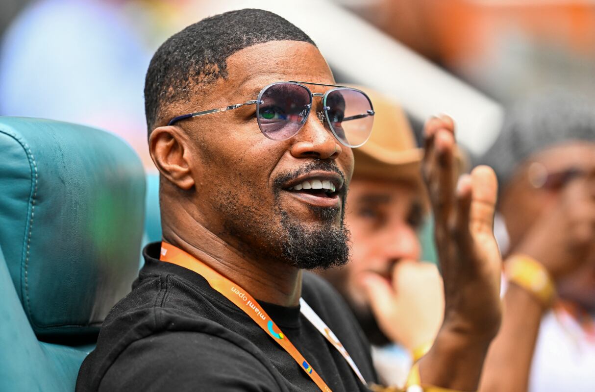 Jamie Foxx reaparece en redes sociales (Foto: AFP)