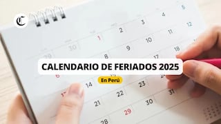 Lo último de feriados Perú 2025