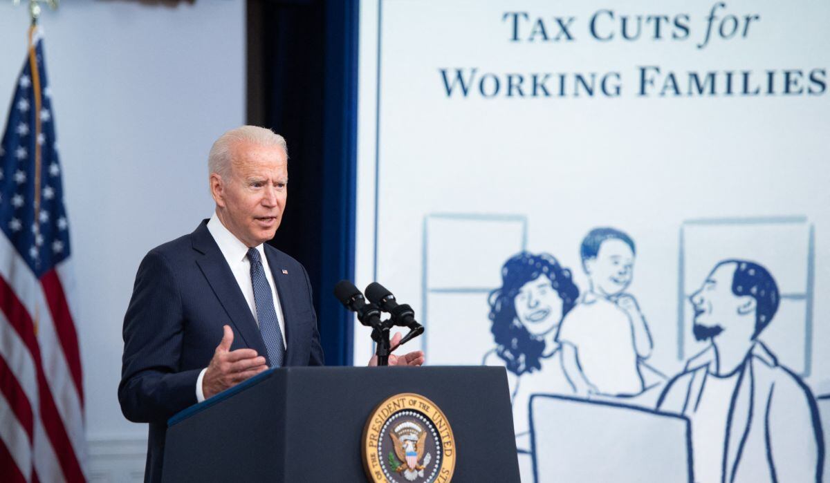 Joe Biden fue el presidente que amplió el Crédito Tributario por Hijos hasta 2026 (Foto: AFP)