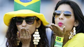 Brasil vs. Chile: las hinchas brasileñas más bellas en tribunas