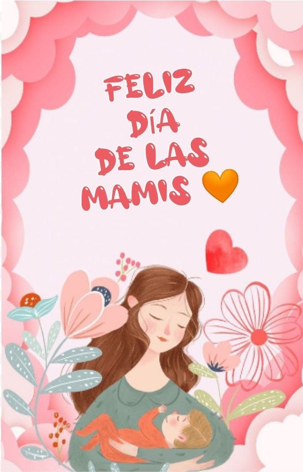 Elige una de estas tarjetas para festejar un ¡Feliz Día de la Madre! desde México este 2025, con mensajes y frases para compartir en WhatsApp. (Foto: Pinterest)