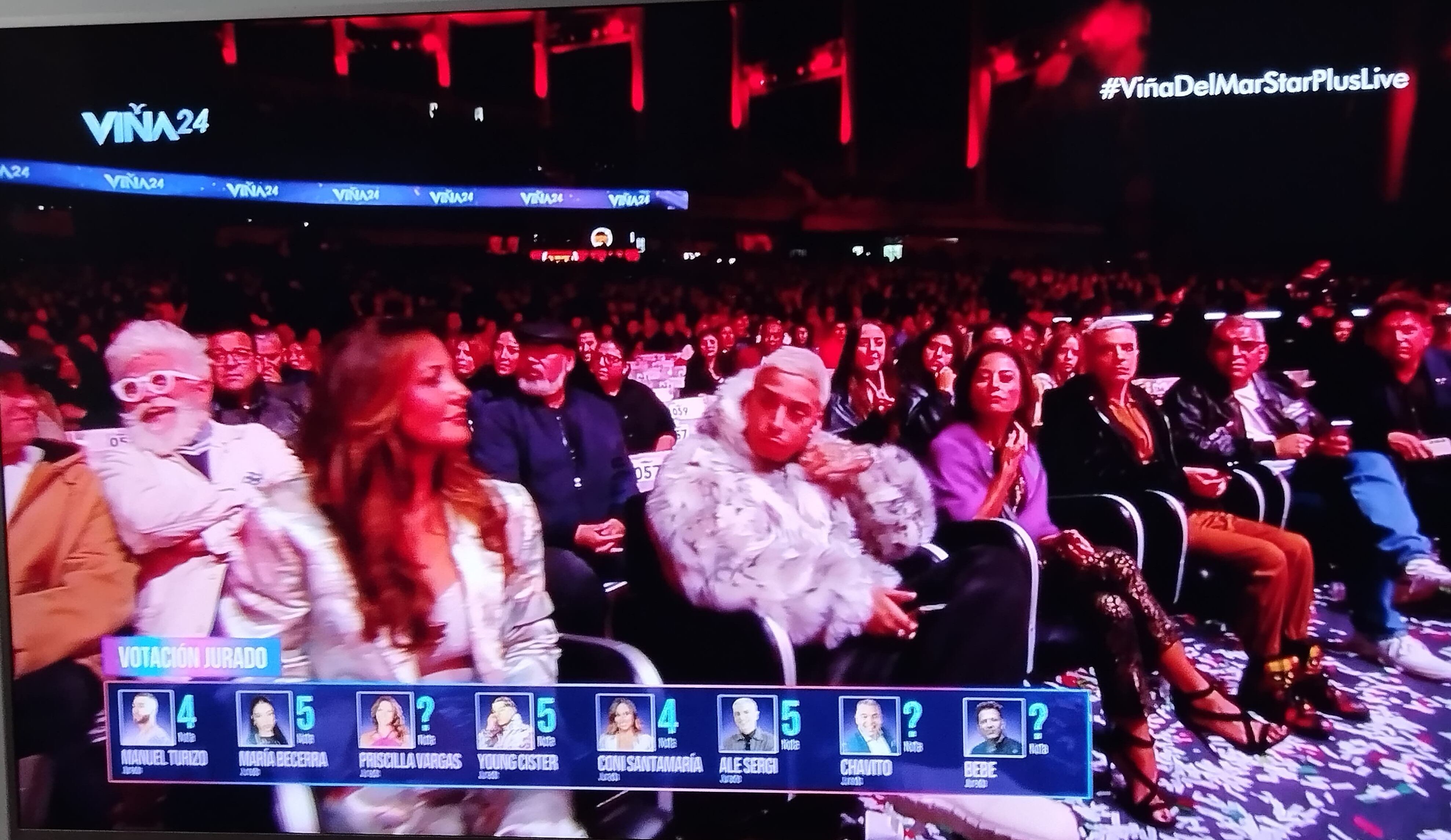 Puntaje de Ruby Palomino en Viña del Mar