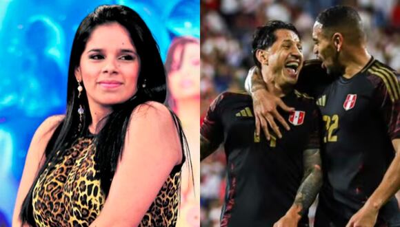 ¿Por qué Giuliana Rengifo asegura ser la ‘nueva cábala’ de la selección peruana?. (Foto: Composición GEC)