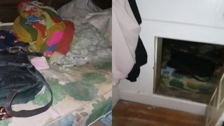 Descubren perturbadora habitación oculta en su casa llena de objetos abandonados