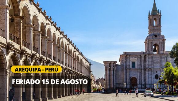 ¿Es feriado el 15 de agosto en Arequipa? | Foto: Diseño EC