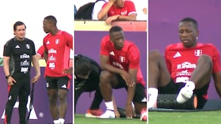 Luis Advíncula no entrenó y quedó descartado ante Argentina