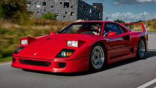 Un Ferrari F40 a la subasta: el icónico deportivo entra a la venta con tan solo 30.000 km