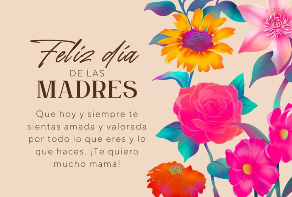 “Feliz Día de la Madre a la que domina el arte de encontrar calcetines perdidos, hacer desaparecer el brócoli y saber dónde está todo, ¡incluso cuando nadie más lo sabe! Eres una auténtica maga, mamá”. (Foto: Pinterest)