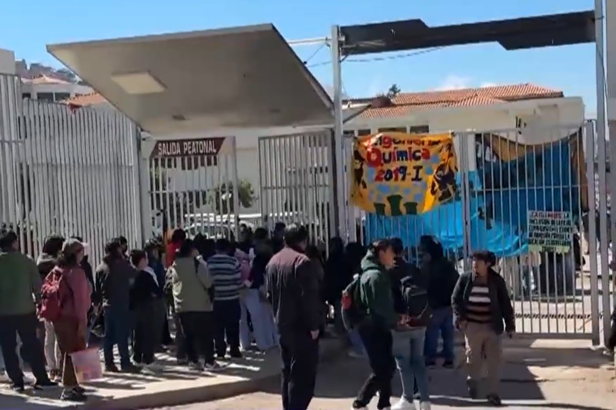UNSAAC dicta clases virtuales tras toma de instalaciones por estudiantes. (Foto: Captura / Canal N)