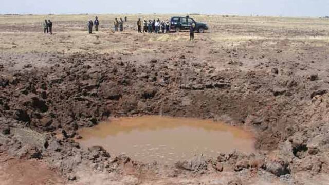 El meteorito que dejó un forado en Puno hace 11 años [FOTOS]