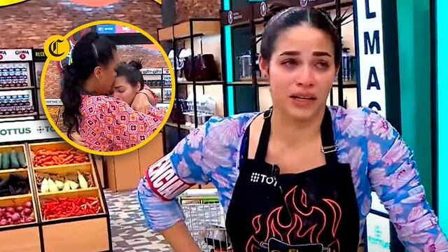 Sirena Ortiz llora de frustración en “El gran chef” y compañeros le ayudan a terminar su preparación