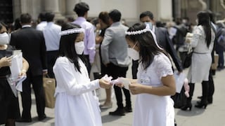 Día de la Inmaculada Concepción: cientos de niños recibieron la Primera Comunión 