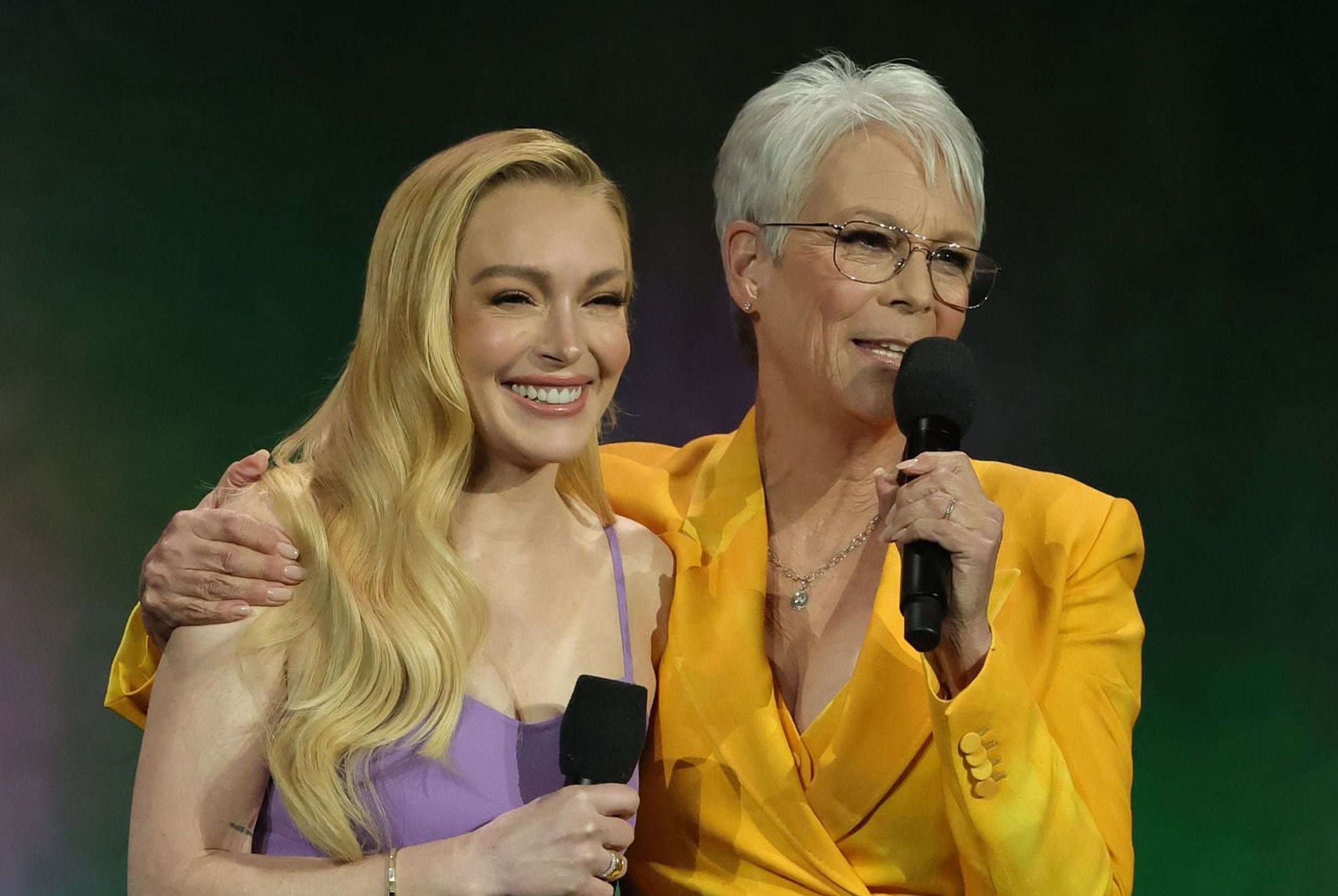 Jamie Lee Curtis y Lindsay Lohan protagonizan la secuela de ‘Freaky Friday’ llamada ‘Freakier Friday’. (Foto: Ethan Miller / Getty Images)