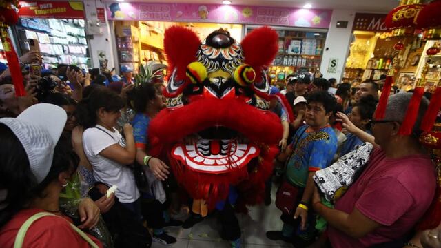 Año Nuevo Chino 2024: así celebraron peruanos y extranjeros festividad en la calle Capón | FOTOS 