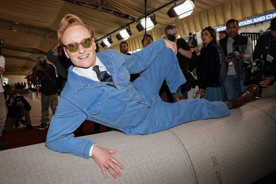 Conan O’Brien será el presentador de los Premios Oscar 2026. (Foto: Richard Harbaugh / AFP)