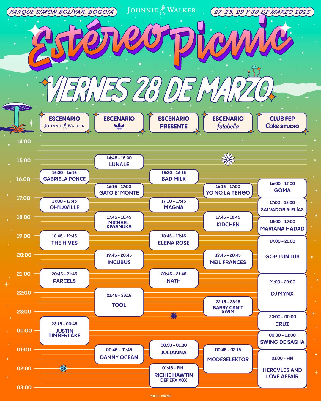 (Foto: Festival Estéreo Picnic 2025/ Difusión)