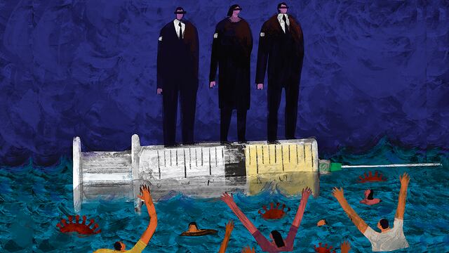 Vacunagate: Vacúnese quien pueda. (Ilustración: Víctor Aguilar)