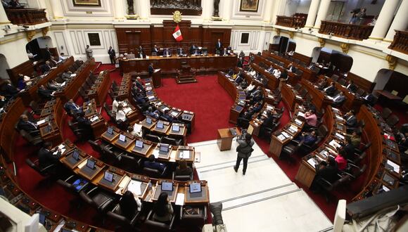 El Congreso dio cuenta de las dos mociones de vacancia presentadas contra la presidenta Dina Boluarte. (Foto: jorge.cerdan/@photo.gec)
