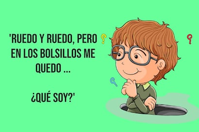 El enigma que retará tu velocidad en 7 segundos: ‘Ruedo y ruedo, pero en los bolsillos me quedo’
