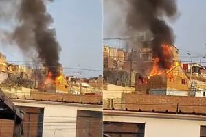 Chorrillos: incendio consume vivienda en urbanización Las Delicias de Villa