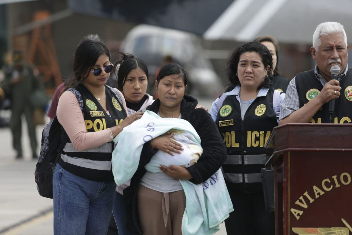 Hallan en Huánuco a bebe secuestrado en Huaycán y Policía acusa a padre de participar en el rapto. (Foto: César Bueno @photo.gec)