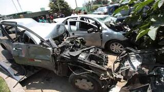 San Isidro: dos personas heridas dejó choque entre dos autos