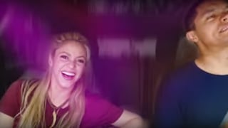 Shakira comete infracción de tránsito durante "Carpool Karaoke" en Barcelona