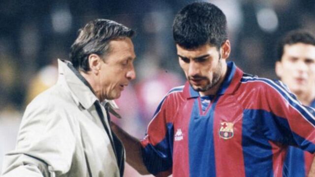 Guardiola: "No sabía nada de fútbol antes de conocer a Cruyff"