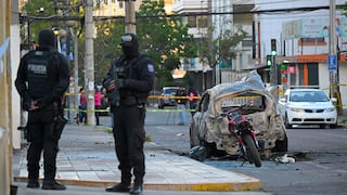 La Fiscalía de Ecuador formula cargos por terrorismo a detenidos por carros bomba