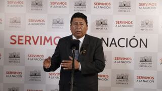 “Dina Boluarte no ha usurpado en ningún momento el gobierno”, afirma Waldemar Cerrón 
