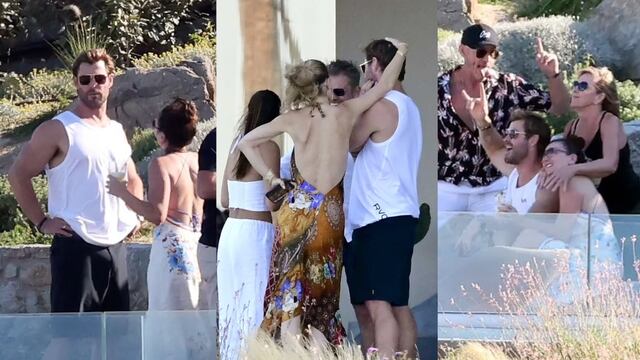 Chris Hemsworth es captado sin su esposa en escandalosa fiesta en Mykonos y despierta rumores de infidelidad