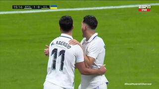 Real Madrid 1-0 Villarreal: jugadón entre Asensio y Vinicius termina en autogol de Pau Torres | VIDEO
